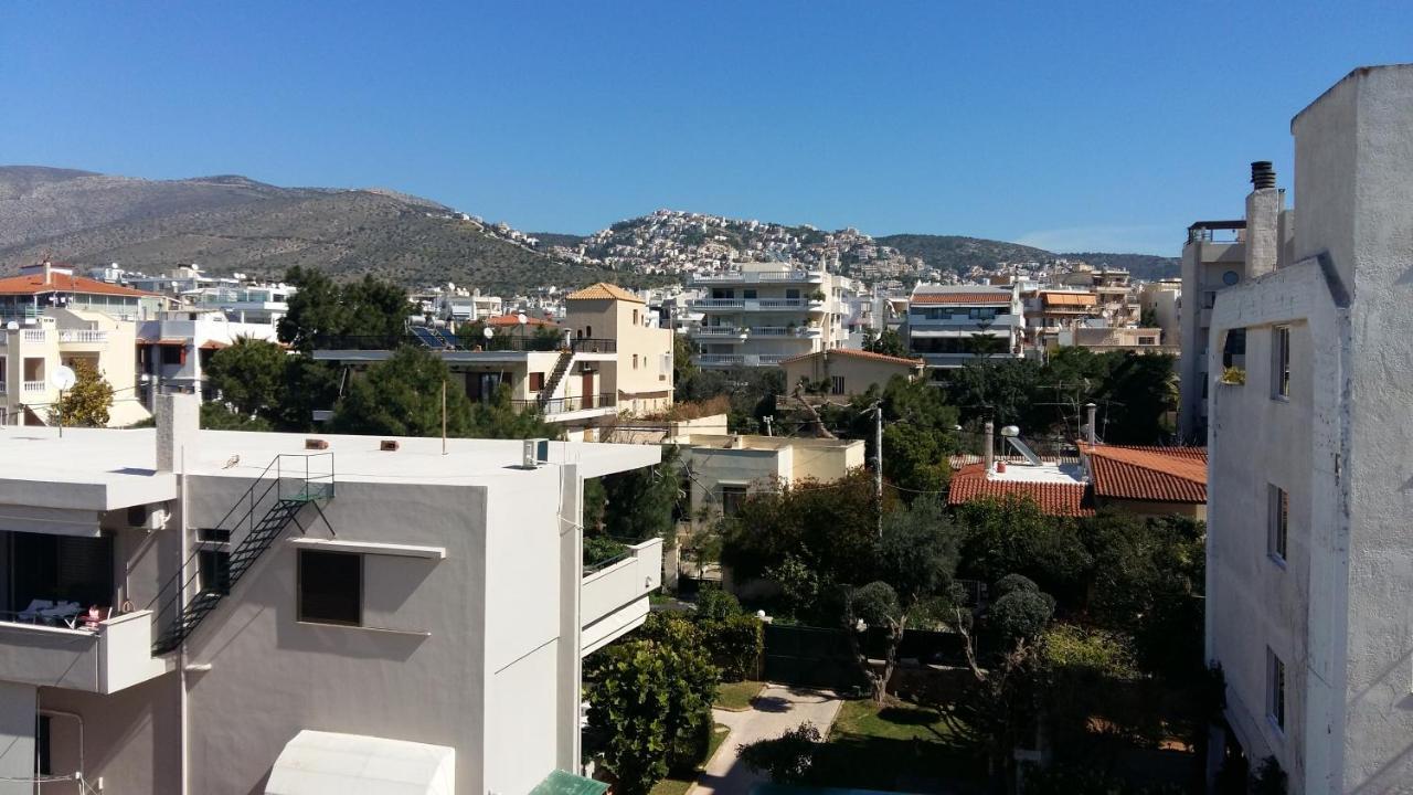 Family Getaway, Spacious And Luxurious, Sea View, Terrace, Next To Voula Beach, 20Min From Center Athens Exterior photo